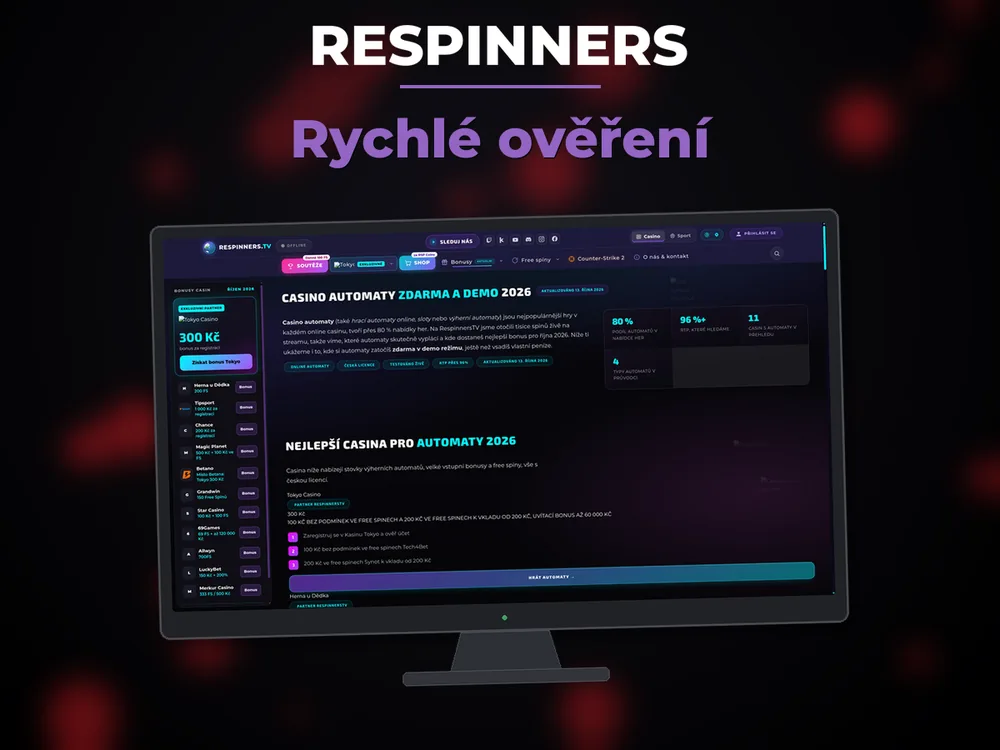 Respinners - Rychlé ověření