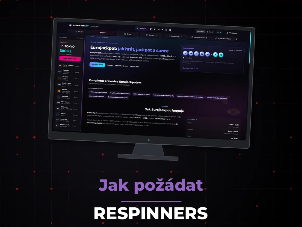 Respinners - Jak požádat